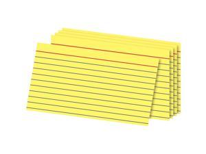 OfficeMax Ruled Index Cards, 3" x 5", Pack Of 100 OfficeMax Ruled Index Cards, 3" x 5", Pack Of 100