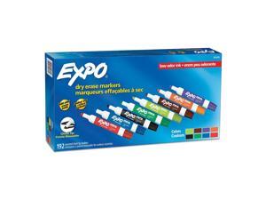 EXPO® Low-Odor Dry-Erase Markers, Chisel Tip, Assorted Colors, Pack Of 192 EXPO® Low-Odor Dry-Erase Markers, Chisel Tip, Assorted Colors, Pack Of 192