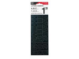 Creative Start® Self-Adhesive Letters, Numbers and Symbols, 1", Helvetica, Black, Pack of 256 Creative Start® Self-Adhesive Letters, Numbers and Symbols, 1", Helvetica, Black, Pack of 256