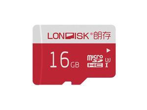 LONDISK 4K Micro SD Card 16GB Class10 U3 microSDHC Card Memory Card for Dashcam Phone (U3 16GB)