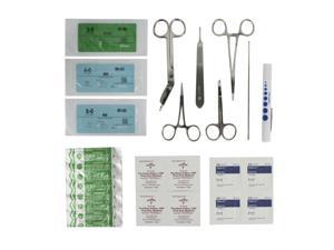 25 pc. Military Surgical Kit, Advanced Edition with Suture