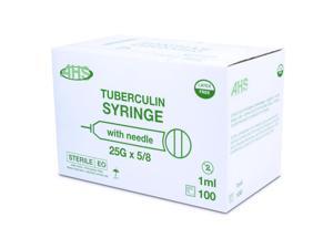 Syringe 1Cc 25 X 5/8 L/S Tb 100/Bx Syringe 1Cc 25 X 5/8 L/S Tb 100/Bx