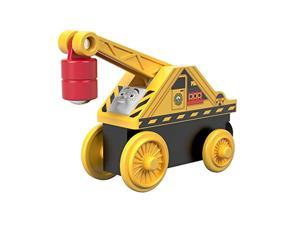 Push-Along Toy Vehicle Made from sustainably sourced Wood for Kids Thomas & Friends Wooden Railway Kevin The Crane 