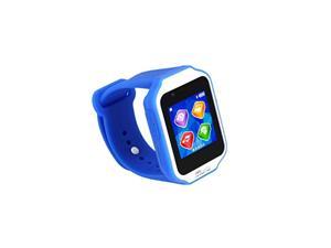 kurio glow smartwatch for kids with bluetooth, apps, camera & games, blue, model:c17515