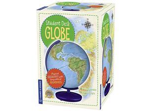 thames & kosmos student desk globe, 10" diameter acrylic globe with geopolitical boundaries, made in germany by columb