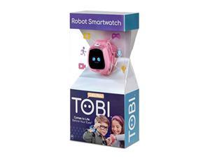 little tikes tobi robot smartwatch for kids with cameras, video, games, and activities – pink, multicolor