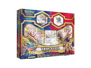 pokemon tcg: true steel zacian premium collection | 6 booster packs | 1 of 2 foil promo cards featuring zacian or zamazenta | g pokemon tcg: true steel zacian premium collection | 6 booster packs | 1 of 2 foil promo cards featuring zacian or zamazenta | g
