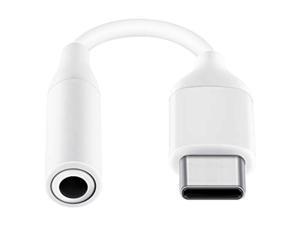 Samsung USB Type C-to-3.5mm Headphone Jack Adapter - White
