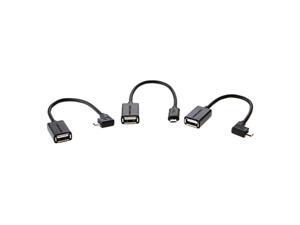 Micro USB OTG Cable, CableCreation 3 Pack Micro USB to USB Female OTG Cable, On The Go Adapter, Assorted by Straight, Left, Right Angle Compatible with Flash Drive Mouse, Keyboard, 6 Inch Black Micro USB OTG Cable, CableCreation 3 Pack Micro USB to USB Female OTG Cable, On The Go Adapter, Assorted by Straight, Left, Right Angle Compatible with Flash Drive Mouse, Keyboard, 6 Inch Black