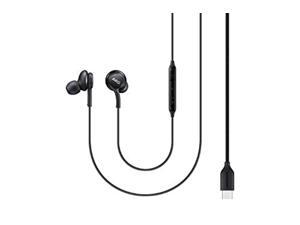 Samsung Type-C Earphones Tuned by AKG w/ Ear Gels For Galaxy Note 10 - Black Samsung Type-C Earphones Tuned by AKG w/ Ear Gels For Galaxy Note 10 - Black