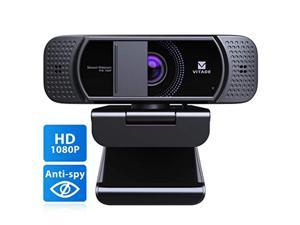 webcam with microphone 1080p hd web camera, vitade 672 usb desktop web cam facecam video cam for streaming gaming conferencing
