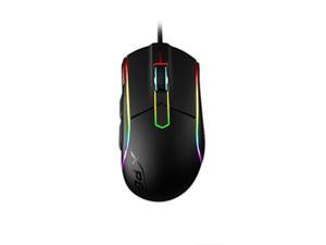 xpg primer wired rgb gaming mouse 12000 dpi mechanical switches rubber side grips (