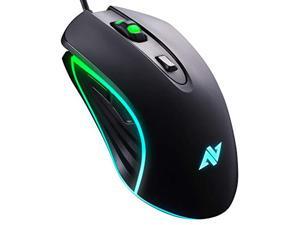 abkoncore m30 gaming mouse wired, usb computer mice for game & daily, 6 programmable buttons, chroma rgb backlit, 3500 dpi adju abkoncore m30 gaming mouse wired, usb computer mice for game & daily, 6 programmable buttons, chroma rgb backlit, 3500 dpi adju