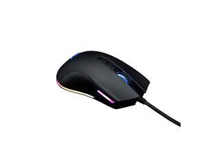 yeyian gaming mouse rgb claymore 2000, usb 2.0, rgb, 12000 dpi, plug and play,7 buttons, 20 millions clicks, 4.9ft length (ymt-