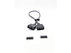 micro connectors 3-pin addressable rgb (argb) extension cable - 50cm with male pins micro connectors 3-pin addressable rgb (argb) extension cable - 50cm with male pins