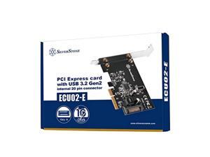 ecu02-e pci express card with usb 3.2 gen 2 internal 20 pin key-a connector 5v via sata 15pin power connector low profile - pci ecu02-e pci express card with usb 3.2 gen 2 internal 20 pin key-a connector 5v via sata 15pin power connector low profile - pci