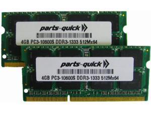 parts-quick 8gb 2 x 4gb ddr3 memory for lenovo ideapad n series n580 n581 n585 n586 series pc3-10600 1333mhz 204 pin sodimm lap parts-quick 8gb 2 x 4gb ddr3 memory for lenovo ideapad n series n580 n581 n585 n586 series pc3-10600 1333mhz 204 pin sodimm lap