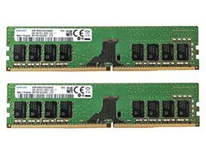 samsung 16gb (2x8gb) ddr4 2666mhz dimm pc4-21300 udimm non-ecc 1rx8 1.2v cl19 288-pin desktop computer ram memory upgrade kit m samsung 16gb (2x8gb) ddr4 2666mhz dimm pc4-21300 udimm non-ecc 1rx8 1.2v cl19 288-pin desktop computer ram memory upgrade kit m