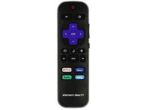 oem 3226000883 remote control fit for element roku tv smart 4k ultra hdtv with netflix, disney+, hulu and sling buttons. (renew