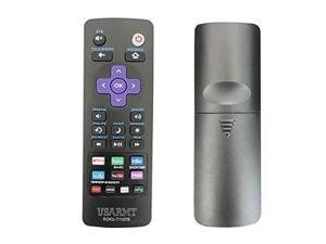 universal remote control for all roku tv fit for models tcl, lg, onn, sharp, philips, hisense, jvc, rca, sanyo, haier, insignia