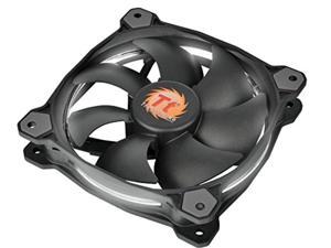 thermaltake riing 120mm red led ultra quiet high airflow computer case fan