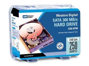 western digital wd2500ksrtl caviar se16 250 gb sata 3.5-inch hard drive kit