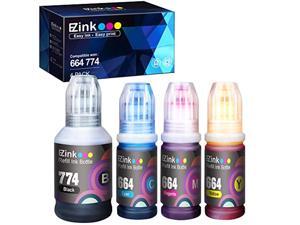 e-z ink (tm) compatible ink bottle replacement for epson 774 664 t774 t664 high yield to use with et-2650, et-16500, et-4500, e e-z ink (tm) compatible ink bottle replacement for epson 774 664 t774 t664 high yield to use with et-2650, et-16500, et-4500, e