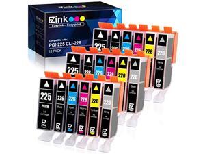 e-z ink (tm) compatible ink cartridge replacement for canon pgi-225 cli-226 to use with mg6220 mg6120 mg8220 mg8120 mg8120b (3 e-z ink (tm) compatible ink cartridge replacement for canon pgi-225 cli-226 to use with mg6220 mg6120 mg8220 mg8120 mg8120b (3