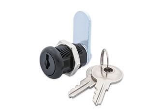 4/Pk 5/8" Double Bitted Cam Lock With 6-Disc Tumbler Keyed Alike 2 Keys Each 
