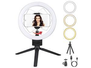 dimmable led ring light with tripod phone selfie camera studio desktop led beauty camera ring light 3 lighting modes 10 brightn dimmable led ring light with tripod phone selfie camera studio desktop led beauty camera ring light 3 lighting modes 10 brightn