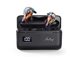 aminy u-mini true wireless earbuds waterproof ipx7 bluetooth earbuds wireless headphones bluetooth headphones,hifi 5.0 wireless