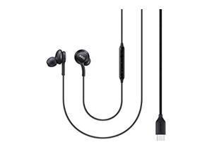samsung eo-ic100bbegus corded type-c earphones, black (renewed)