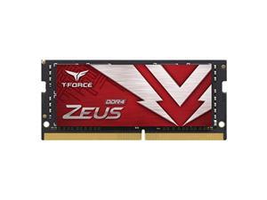 Team T-FORCE ZEUS 32GB 260-Pin DDR4 SO-DIMM DDR4 3200 (PC4 25600) Laptop Memory Model TTZD432G3200HC16F-S01 Team T-FORCE ZEUS 32GB 260-Pin DDR4 SO-DIMM DDR4 3200 (PC4 25600) Laptop Memory Model TTZD432G3200HC16F-S01