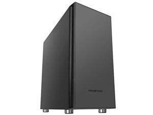 atx mid-tower pc case, high intensity and noise insulation material, 6 ssd bays, abkoncore s500 super silent pc case with 2 pre-installed 120mm and one 120mm fans atx mid-tower pc case, high intensity and noise insulation material, 6 ssd bays, abkoncore s500 super silent pc case with 2 pre-installed 120mm and one 120mm fans