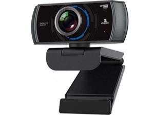 1080p 60fps webcam with microphone, 2021 nexigo n980p hd usb computer camera, built-in dual noise reduction mics, 120 degrees wide-angle for zoom/skype/facetime/teams, pc mac lapto
