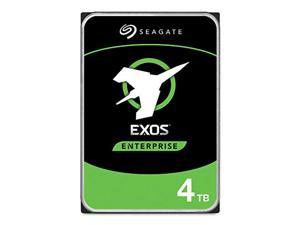 seagate exos 4tb internal hard drive enterprise hdd - 3.5 inch 6gb/s 7200 rpm 128mb cache for enterprise, data center - frustration free packaging (st4000nm0035)