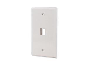 axGear RJ45 Wall Plate Cat5e Cat 6 Network Cable Socket Face Plate 1 Port axGear RJ45 Wall Plate Cat5e Cat 6 Network Cable Socket Face Plate 1 Port