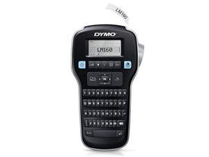 dymo label maker labelmanager 160 portable label maker, easy-to-use, one-touch smart keys, qwerty keyboard, large display, for home & office organization, black