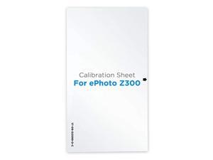 Plustek Calibration Control Sheet - for ePhoto Z300 Scanner only