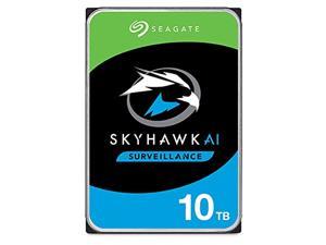 ST10000VE001 3.5 Inch SATA 6Gb/s 256MB Cache for DVR NVR Security Camera System with in-House Rescue Services Seagate Skyhawk AI 10TB Video Internal Hard Drive HDD 