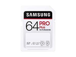 samsung pro plus sdxc full size sd card 64gb (mb sd64h), mb-sd64h/am