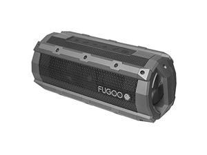 fugoo element ipx7 portable bluetooth speaker - mud/snow/sand/waterproof, floats on water - 40-hour playtime, rechargeable battery - built-in mic