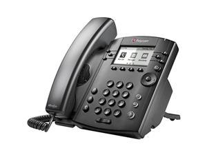 polycom vvx 311 corded business media phone system - 6 line poe - 2200-48350-025 - replaces vvx 310 (renewed)