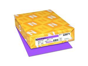 neenah astrobrights premium color paper, 24 lb, 8.5 x 11 inches, 500 sheets, planetary purple (22671)