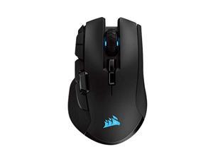corsair ironclaw wireless rgb - fps and moba gaming mouse - 18,000 dpi optical sensor - sub-1 ms slipstream wireless (renewed)