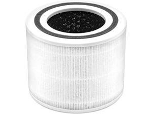 levoit air purifier p350-rf, 3-in-1 h13 true hepa pet allergies, new fine non-woven fabric pre, odor eliminator with arc formula, white, medium, core p350 filter