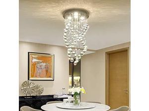 Modern Ceiling Light,23.6” Dimmable LED Chandelier Flush Mount ...