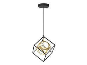 artika mini-luxury pendant light, black & gold?