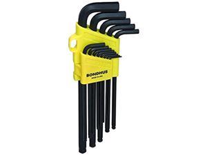 Bondhus 16792 Stubby Ball End Tip Hex Key L-wrench Set With BriteGuard Finish 7 for sale online 