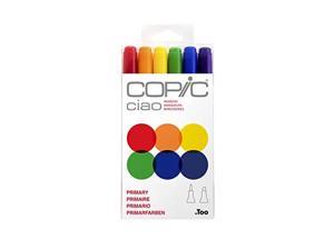 copic ciao marker 6pc set primary